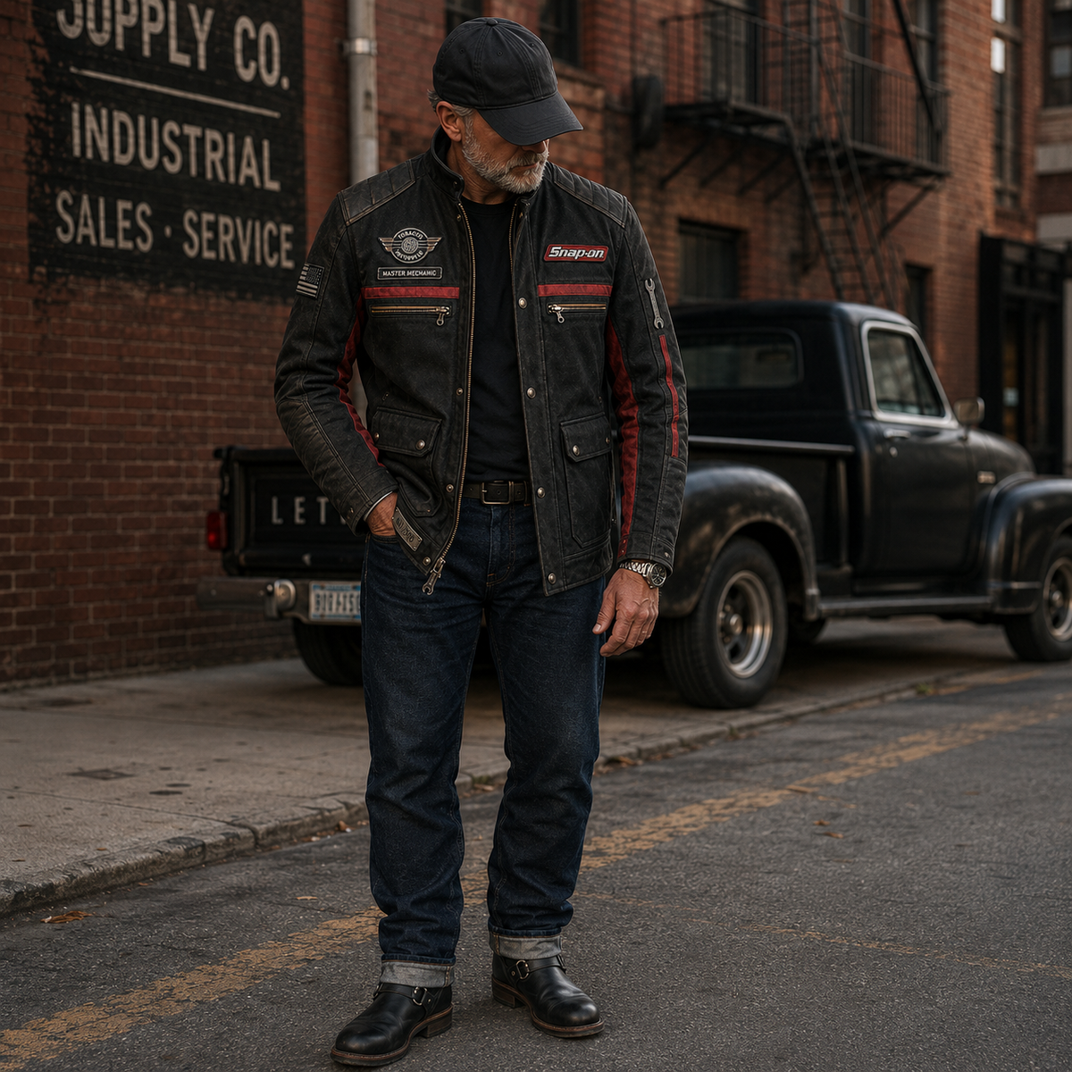 Premium Mechanic Riding Jacket JSNO02091